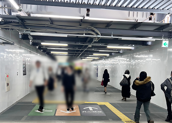 iCracked Store 東急プラザ渋谷への道順2