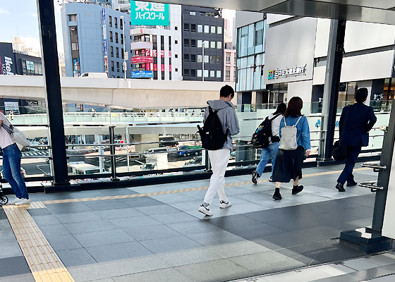 iCracked Store 東急プラザ渋谷への道順6